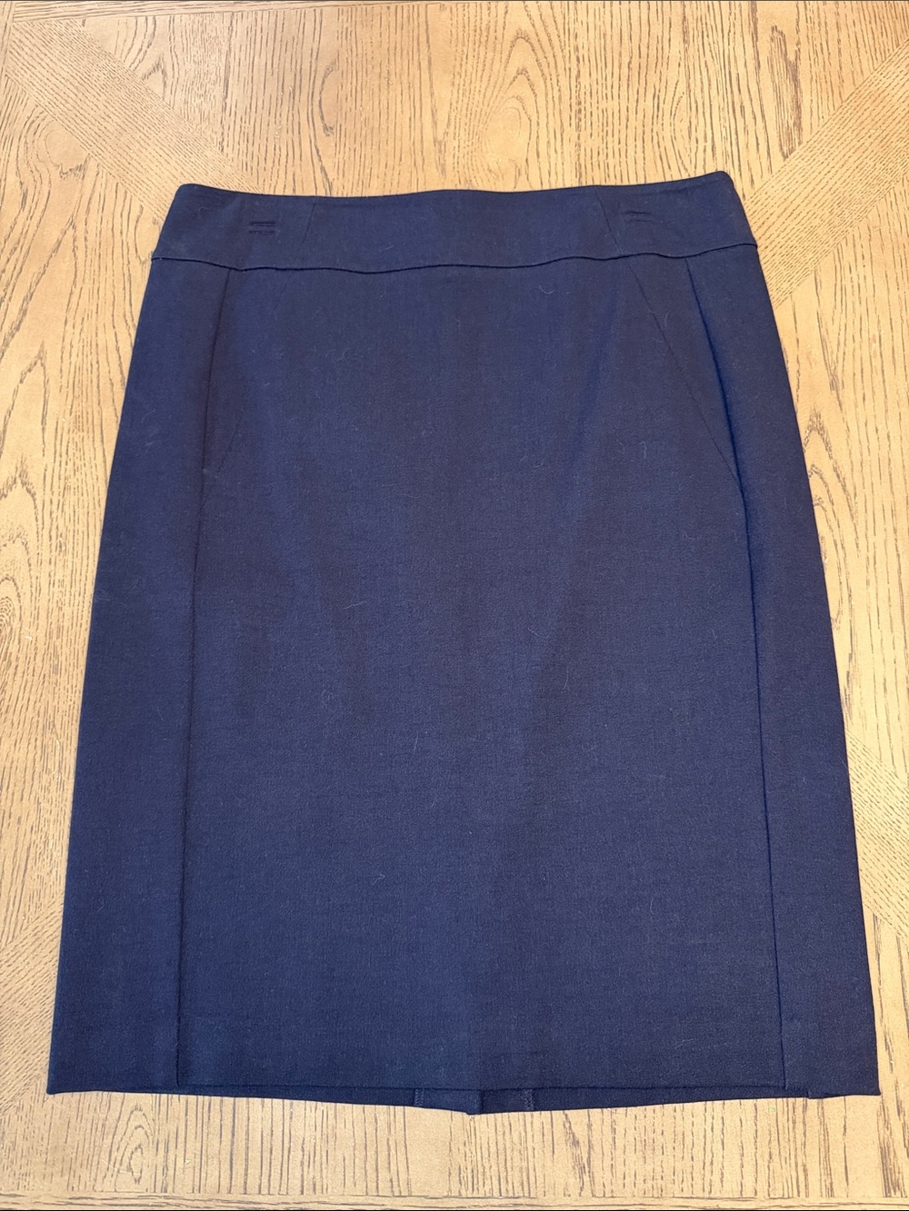 Ann Taylor Navy Pencil Skirt
